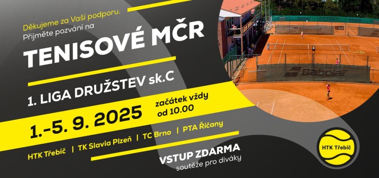 Tenisové MČR 1. liga družstev sk. C Tenisové MČR 1. liga družstev sk. C